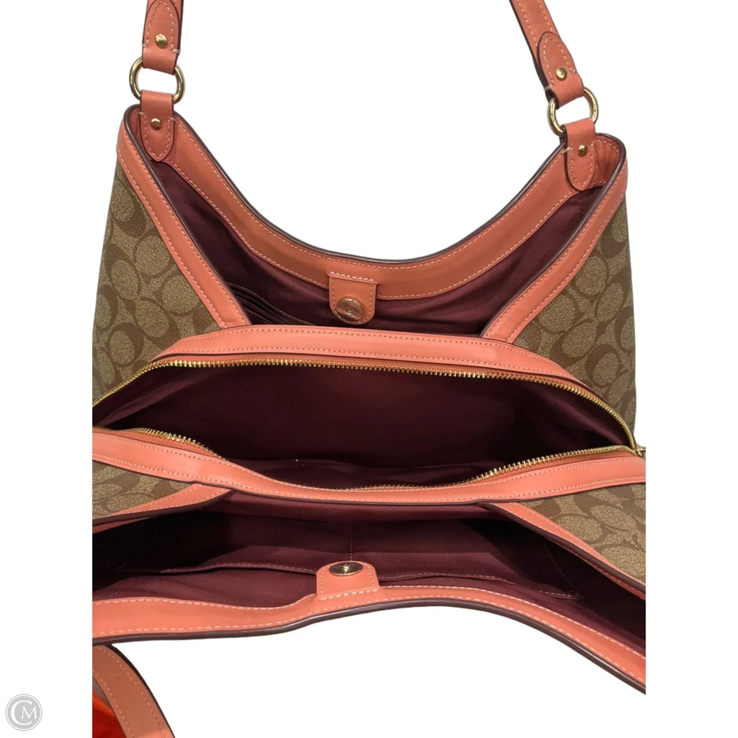 Handbag Designer By Coach, Size: Medium