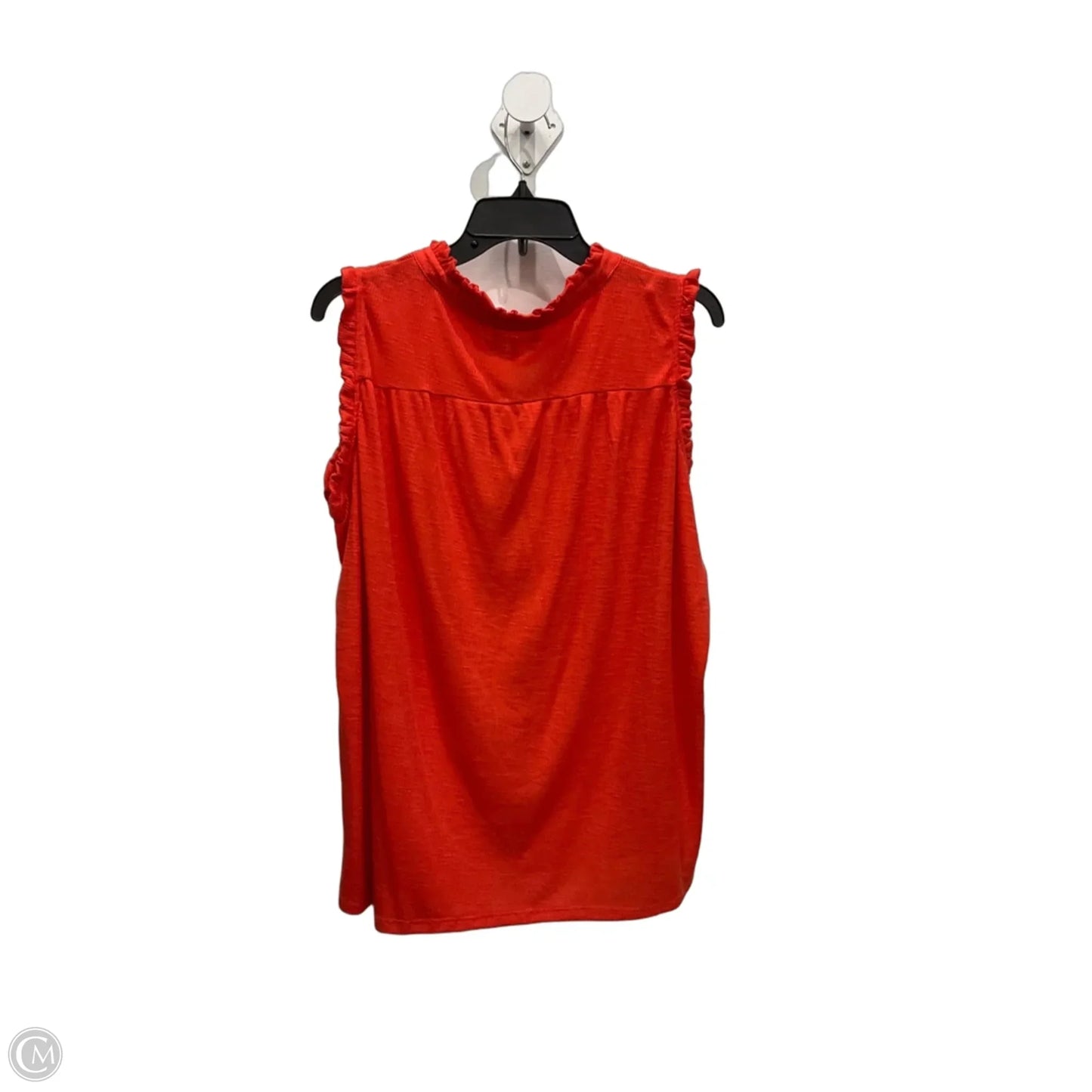 Top Sleeveless By Maurices In Orange, Size: Xxl