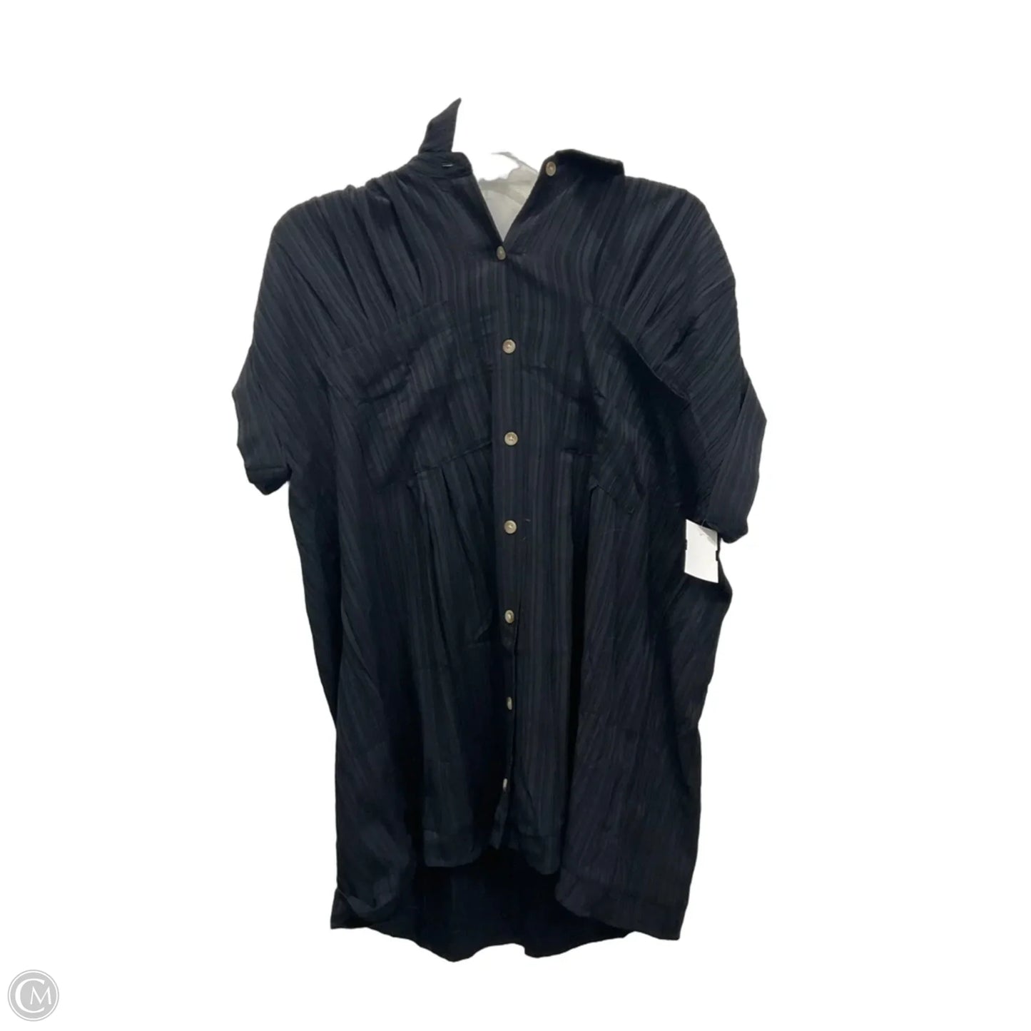 Blouse Sleeveless By Cato In Black, Size: Xl