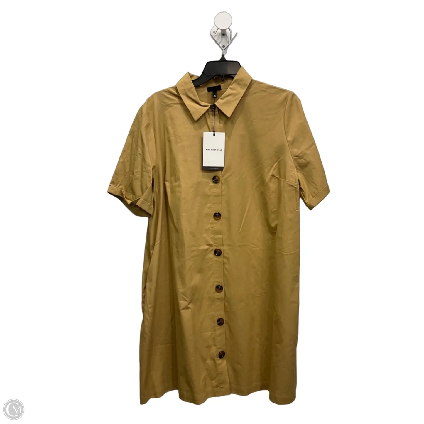 Dress Casual Short By Who What Wear In Tan, Size: Xl