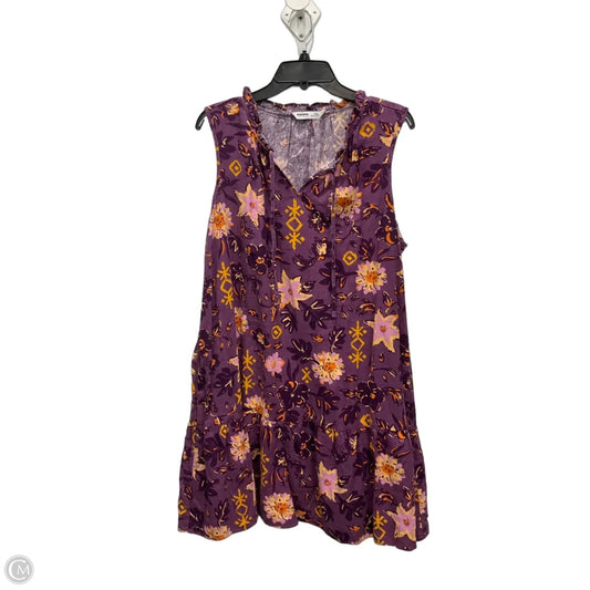 Dress Casual Short By Sonoma In Purple, Size: Xxl