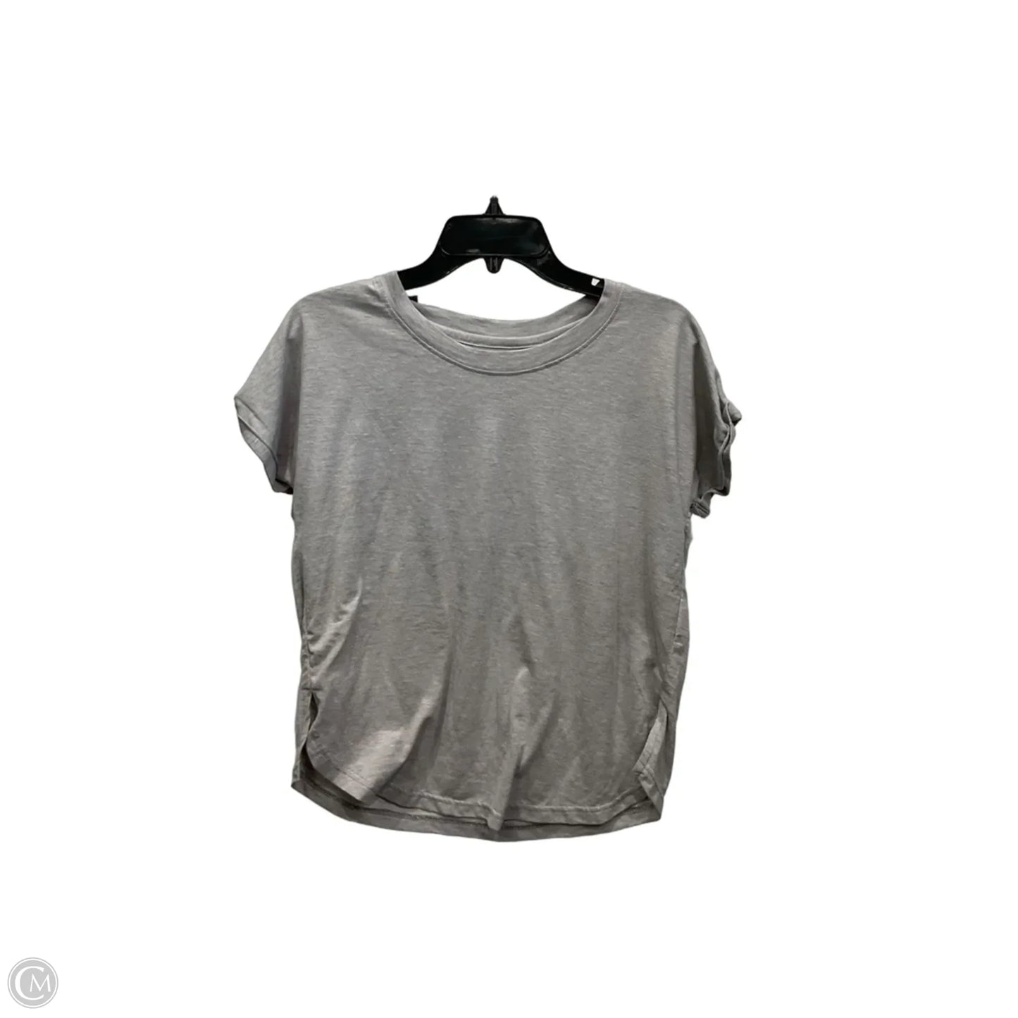 Top Short Sleeve By Clothes Mentor In Grey, Size: S