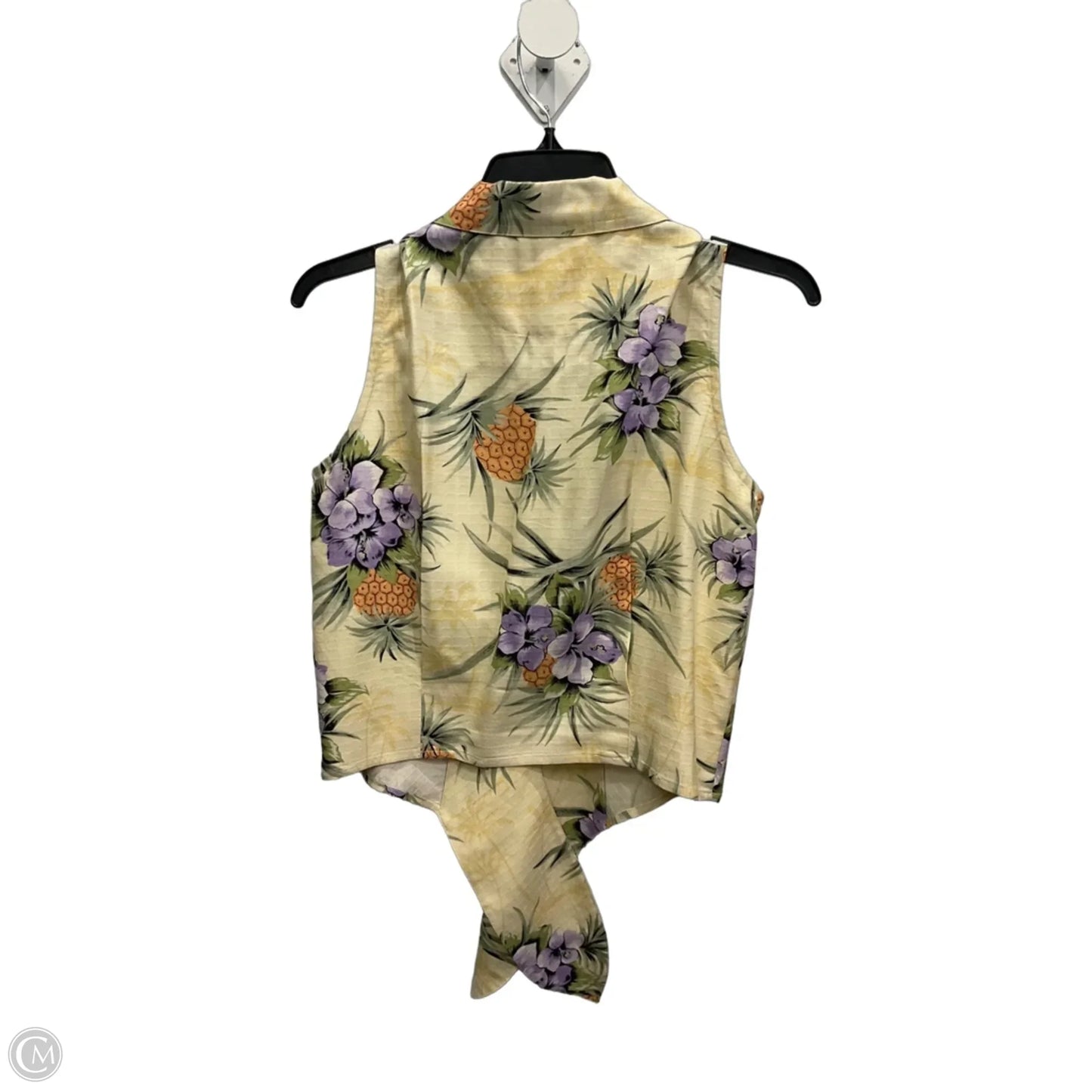 Blouse Sleeveless By Tommy Bahama In Floral Print, Size: S