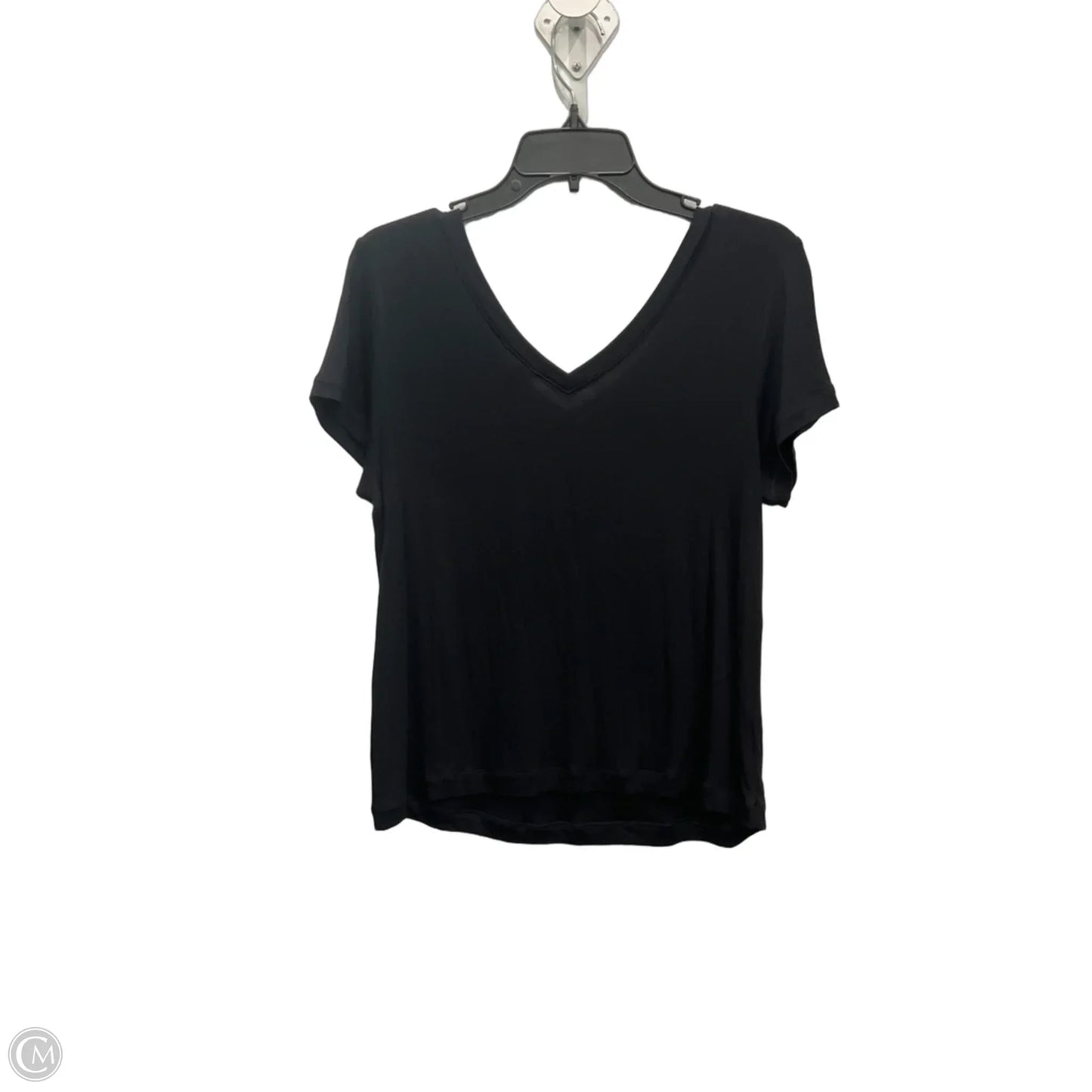 Top Short Sleeve By Cabi In Black, Size: M