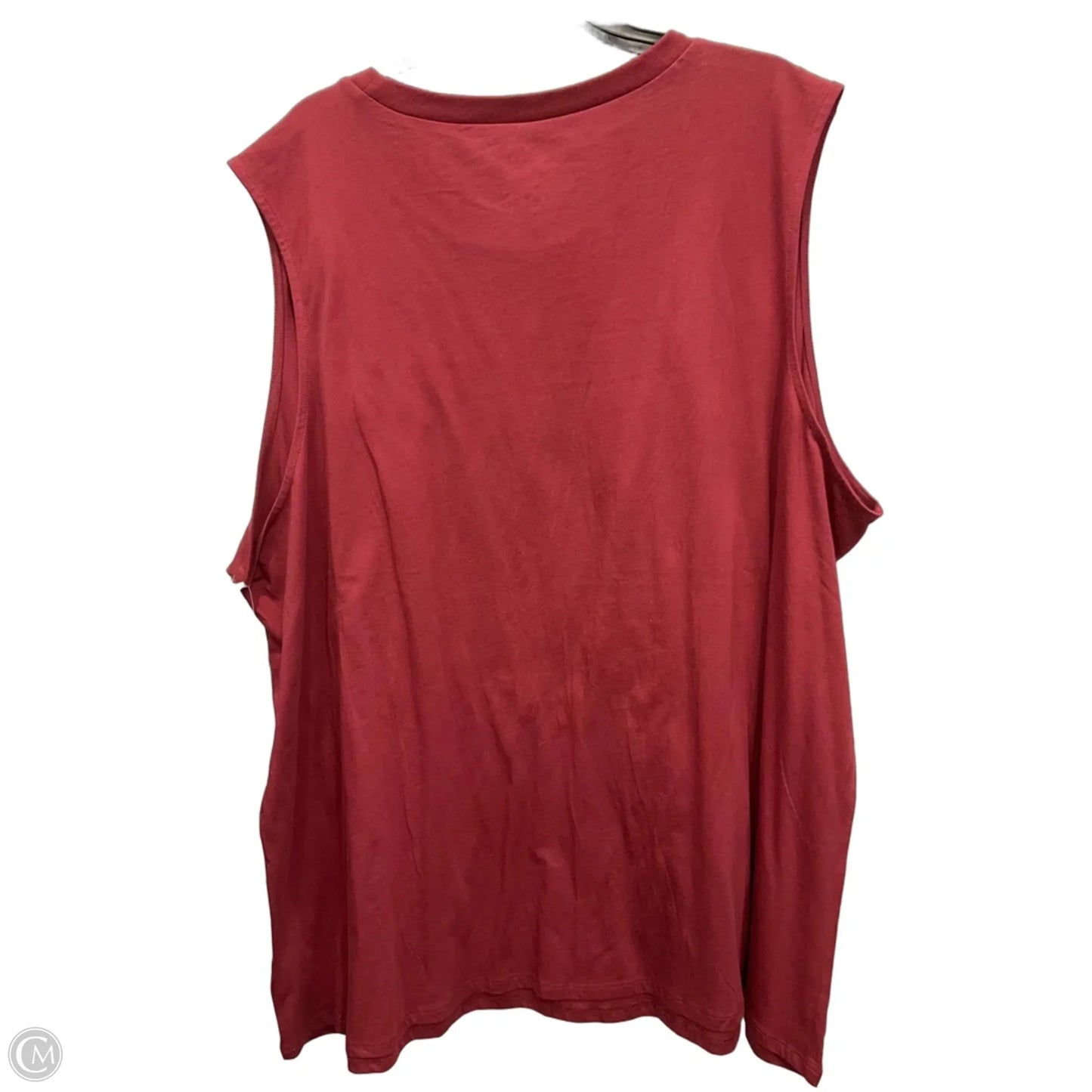 Top Sleeveless By Torrid In Red, Size: 4x