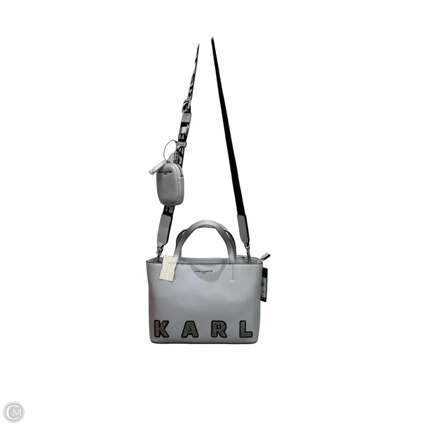 Crossbody Designer By Karl Lagerfeld, Size: Medium