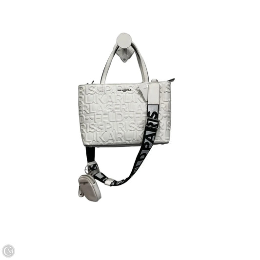 Crossbody Designer By Karl Lagerfeld, Size: Medium