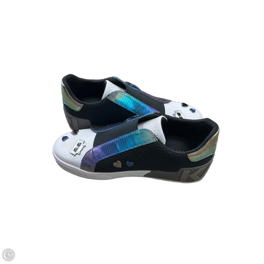 Shoes Designer By Karl Lagerfeld In Multi-colored, Size: 9.5