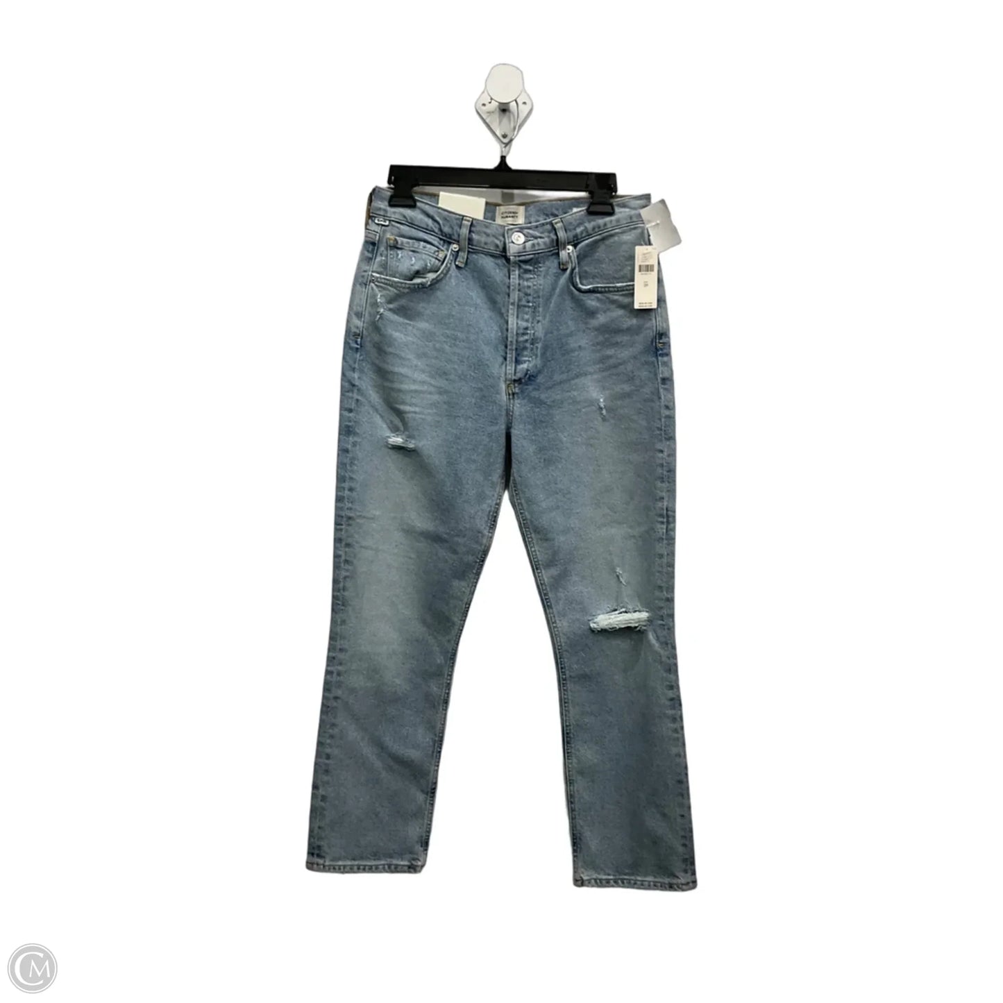 Jeans Straight By Citizens Of Humanity In Blue Denim, Size: 6