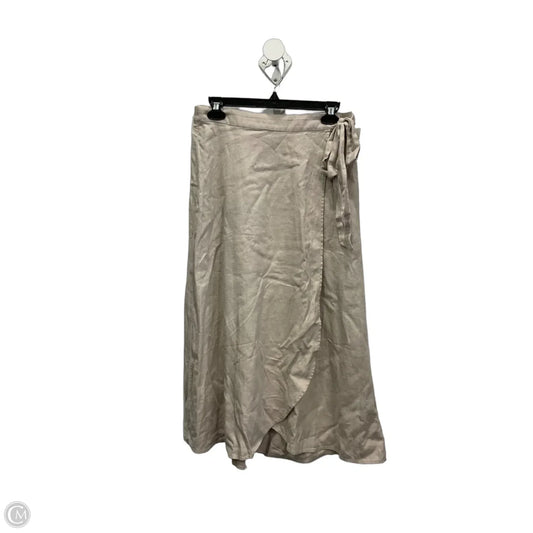 Skirt Maxi By J. Crew In Tan, Size: 4