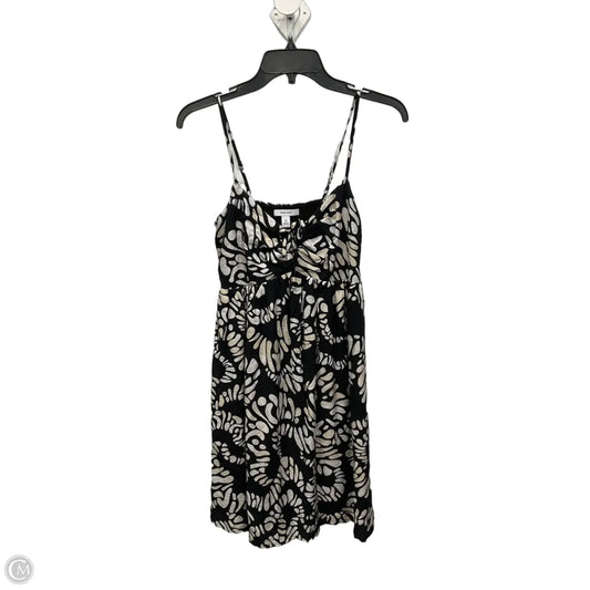 Dress Casual Short By Nine West Apparel In Black & Cream, Size: Xs