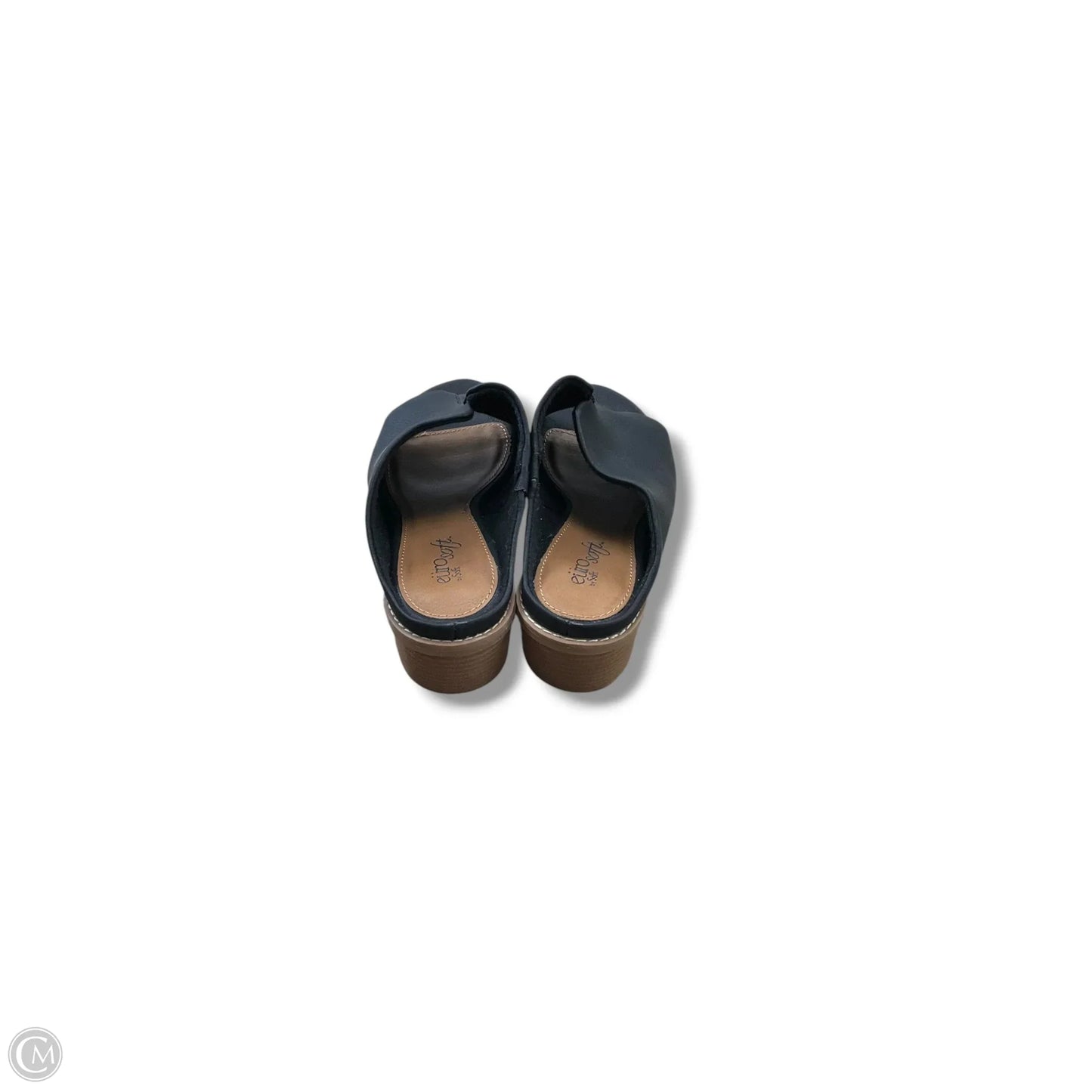 Sandals Heels Block By Sofft In Black, Size: 7.5