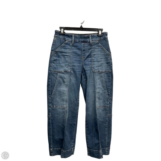 Jeans Wide Leg By Chicos In Blue Denim, Size: 2