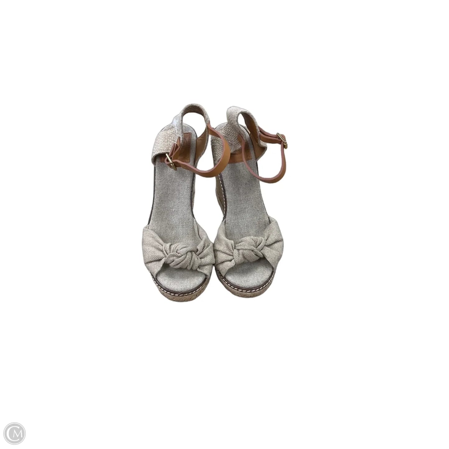 Sandals Designer By Tory Burch In Tan, Size: 6