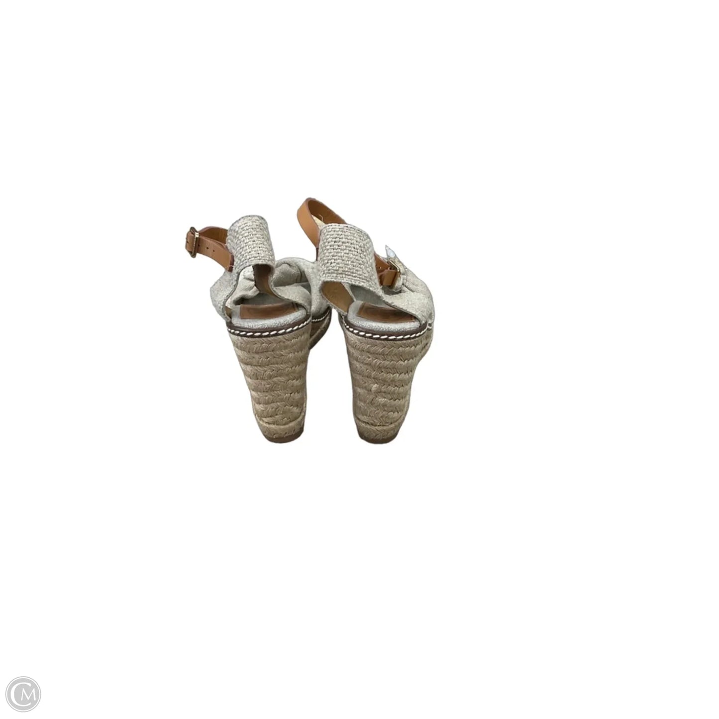 Sandals Designer By Tory Burch In Tan, Size: 6