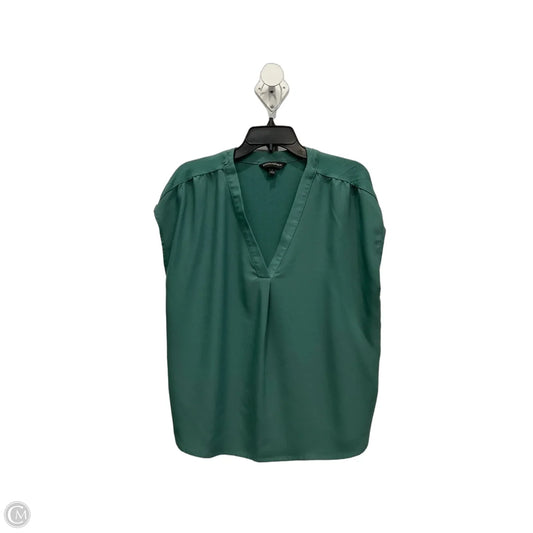 Top Sleeveless By Banana Republic In Green, Size: L