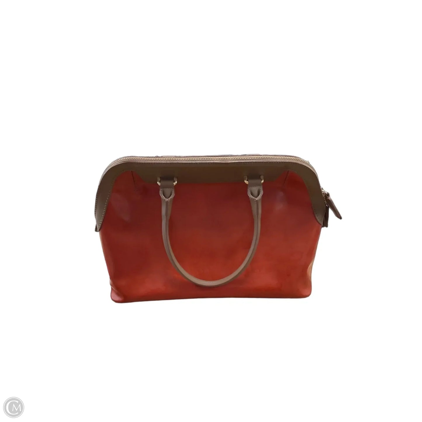 Handbag Leather By Cma, Size: Medium