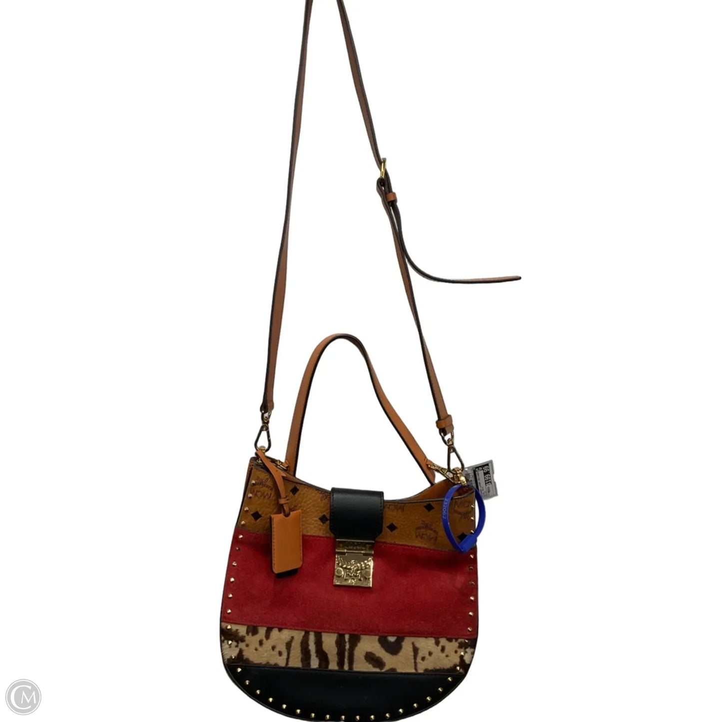 Crossbody Luxury Designer By Mcm, Size: Medium