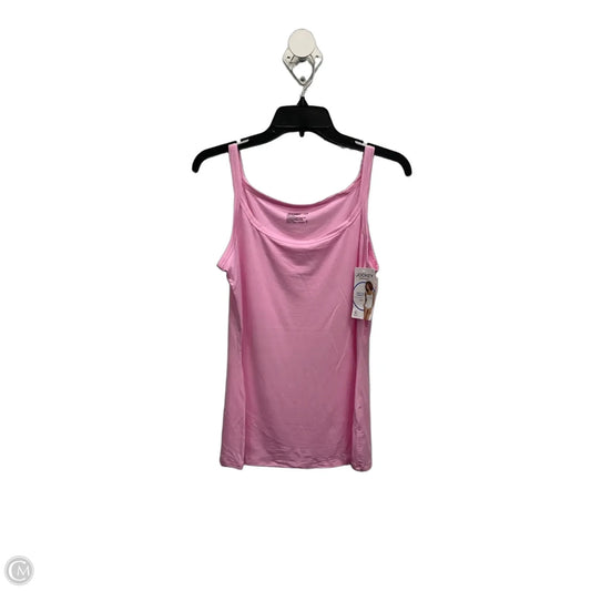 Athletic Tank Top By Jockey In Pink, Size: L