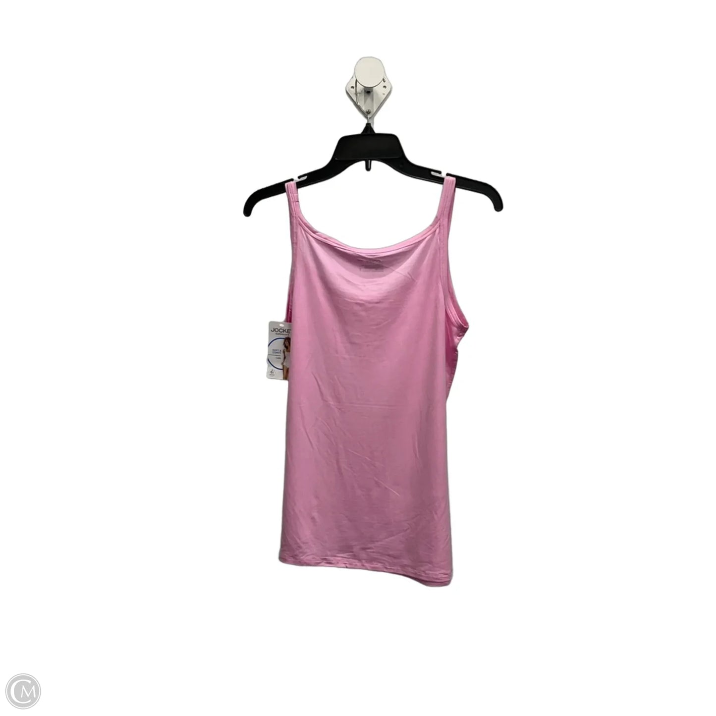 Athletic Tank Top By Jockey In Pink, Size: L