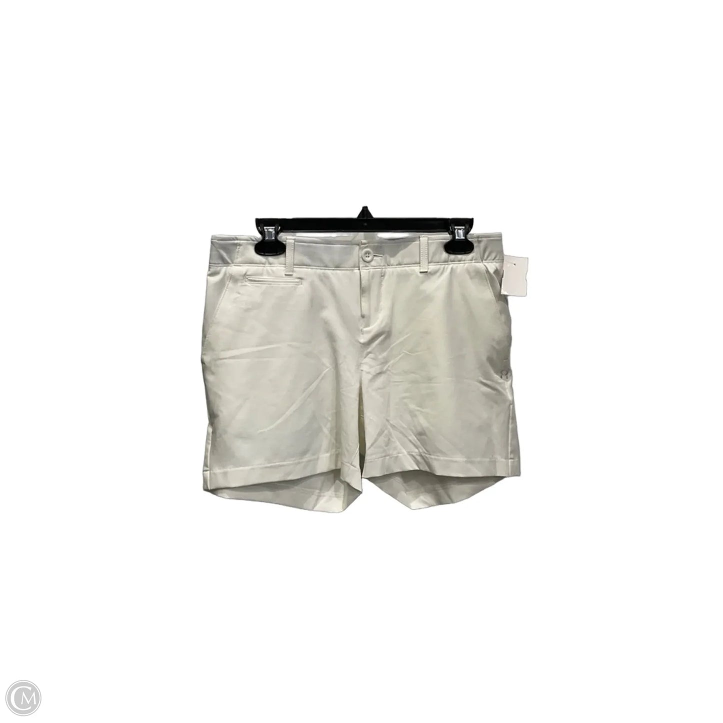 Athletic Shorts By Under Armour In White, Size: M