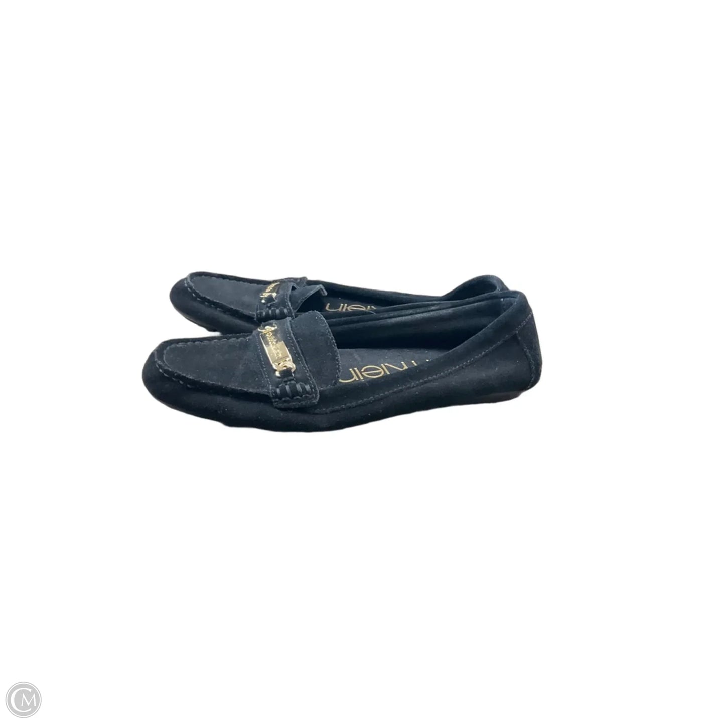 Shoes Flats By Calvin Klein In Black, Size: 7.5