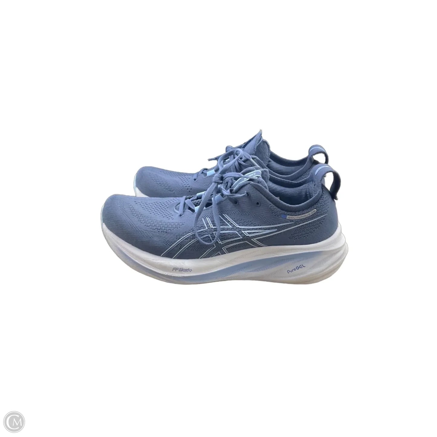 Shoes Athletic By Clothes Mentor In Blue & White, Size: 12