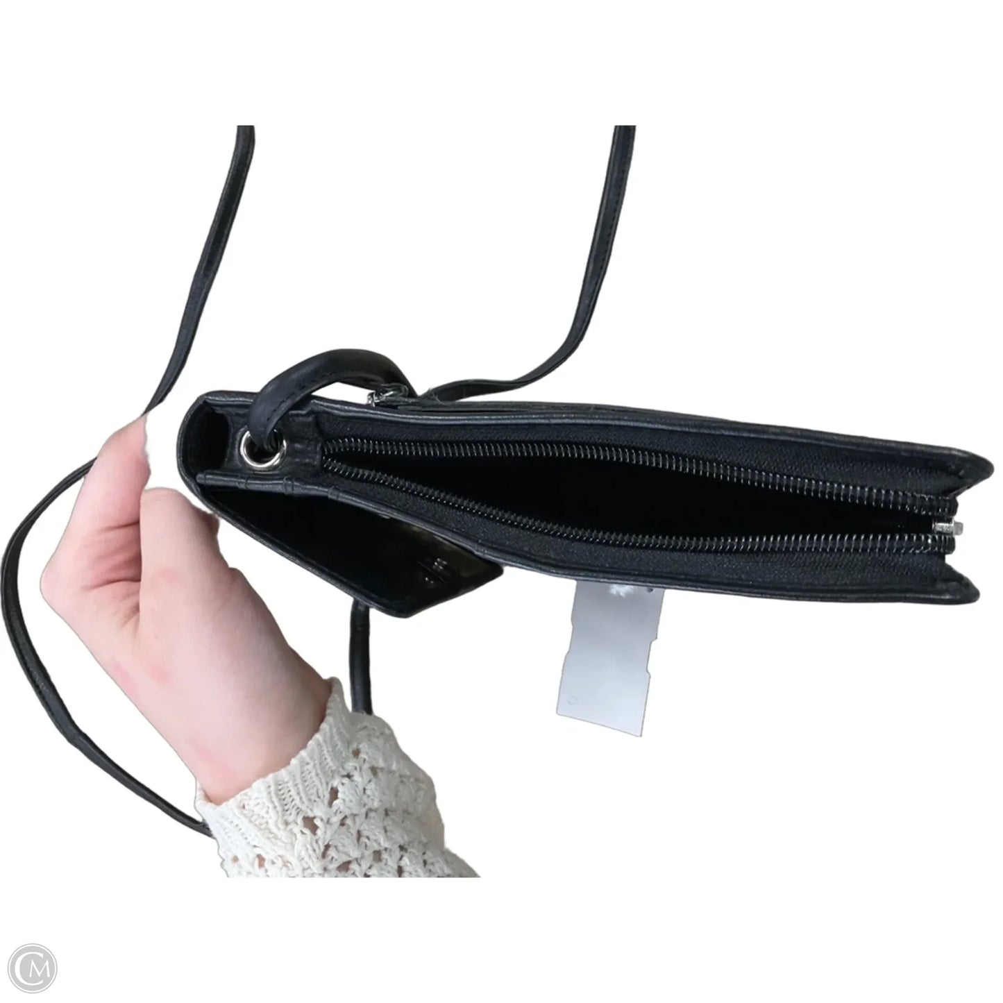 Crossbody Leather By Clothes Mentor, Size: Small