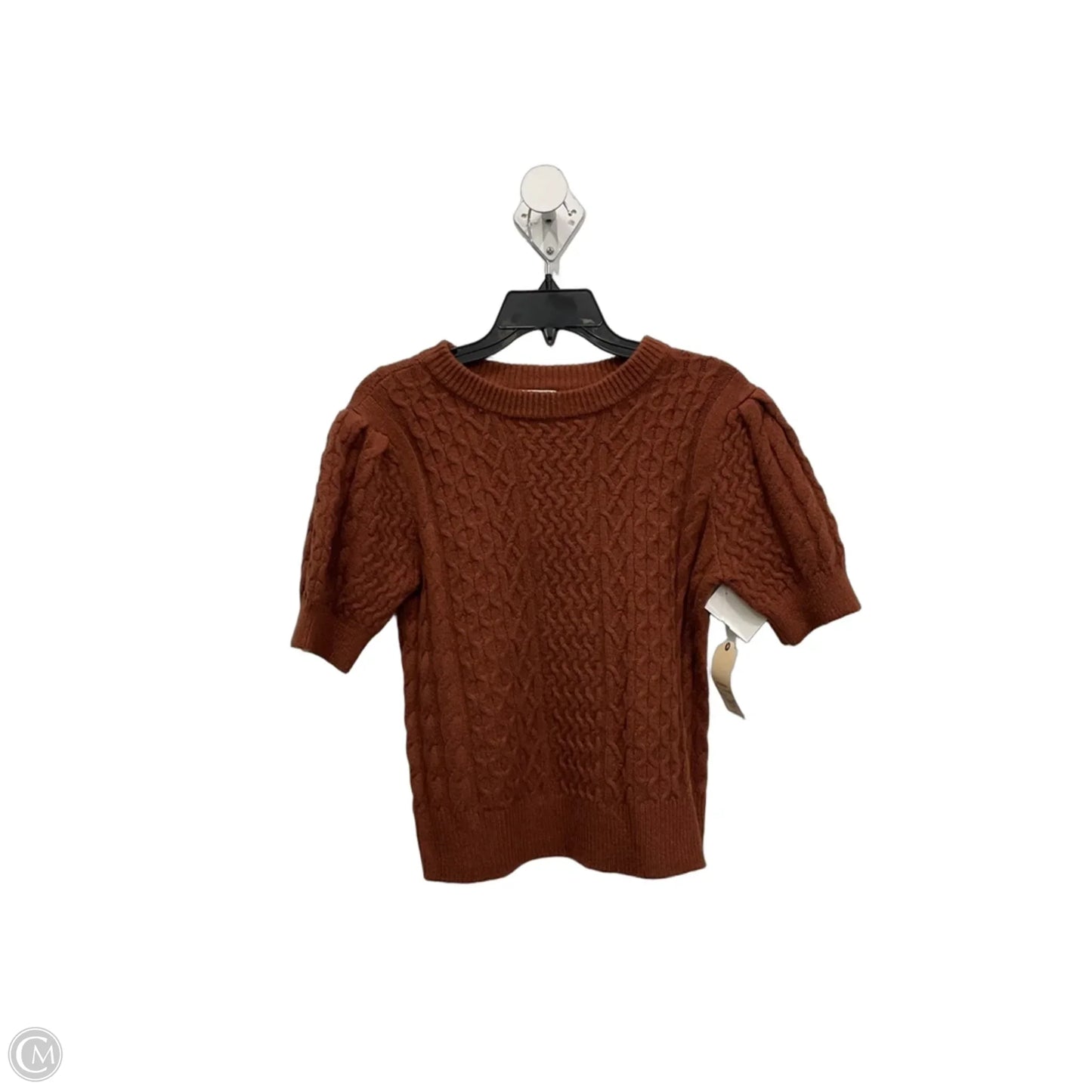 Top Short Sleeve By St Johns Bay In Brown, Size: Xs