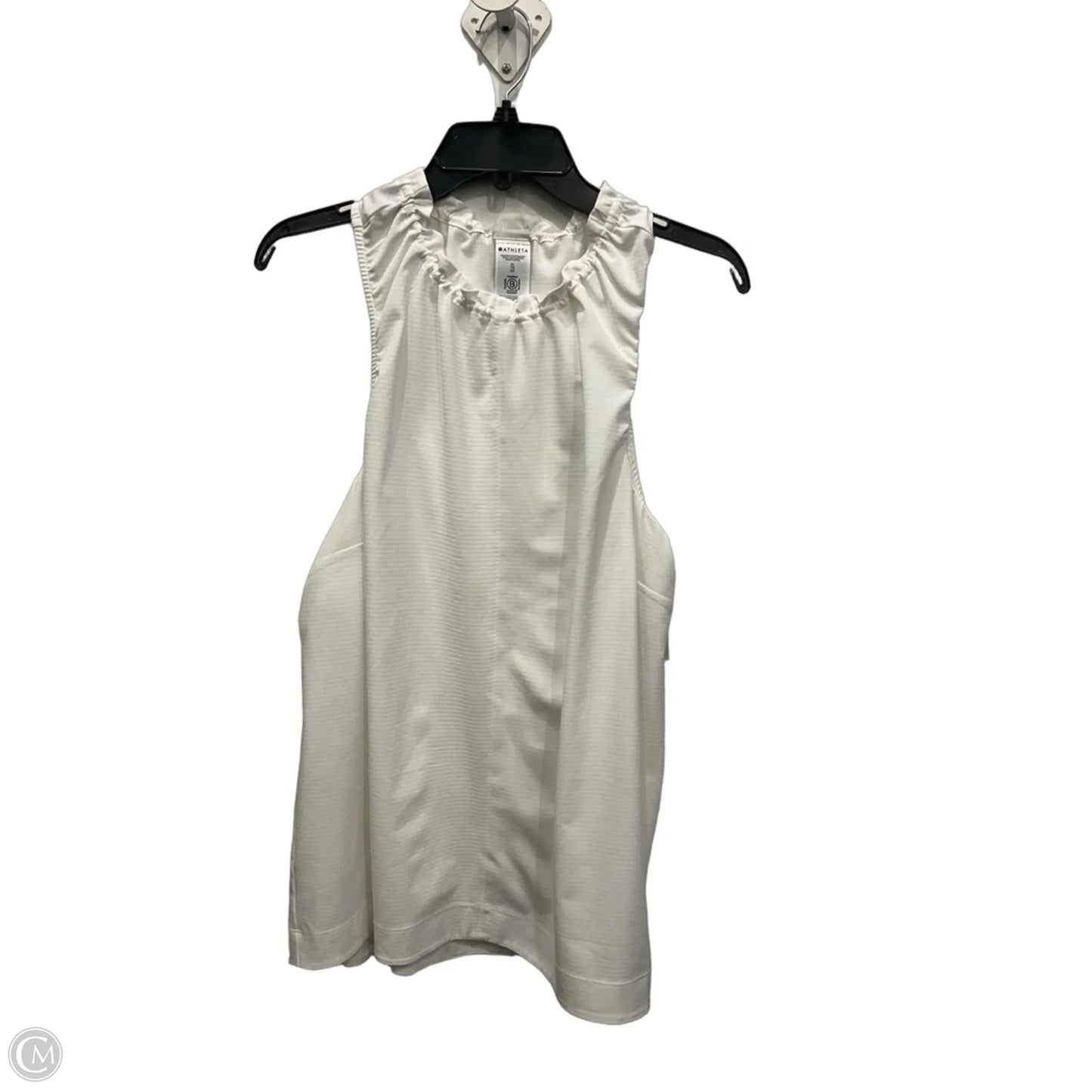 Athletic Tank Top By Athleta In White, Size: Xl