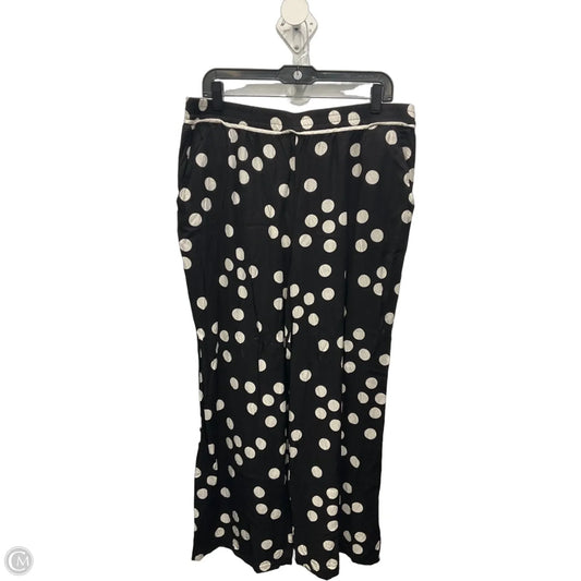 Pants Lounge By Maeve In Black & White, Size: 12