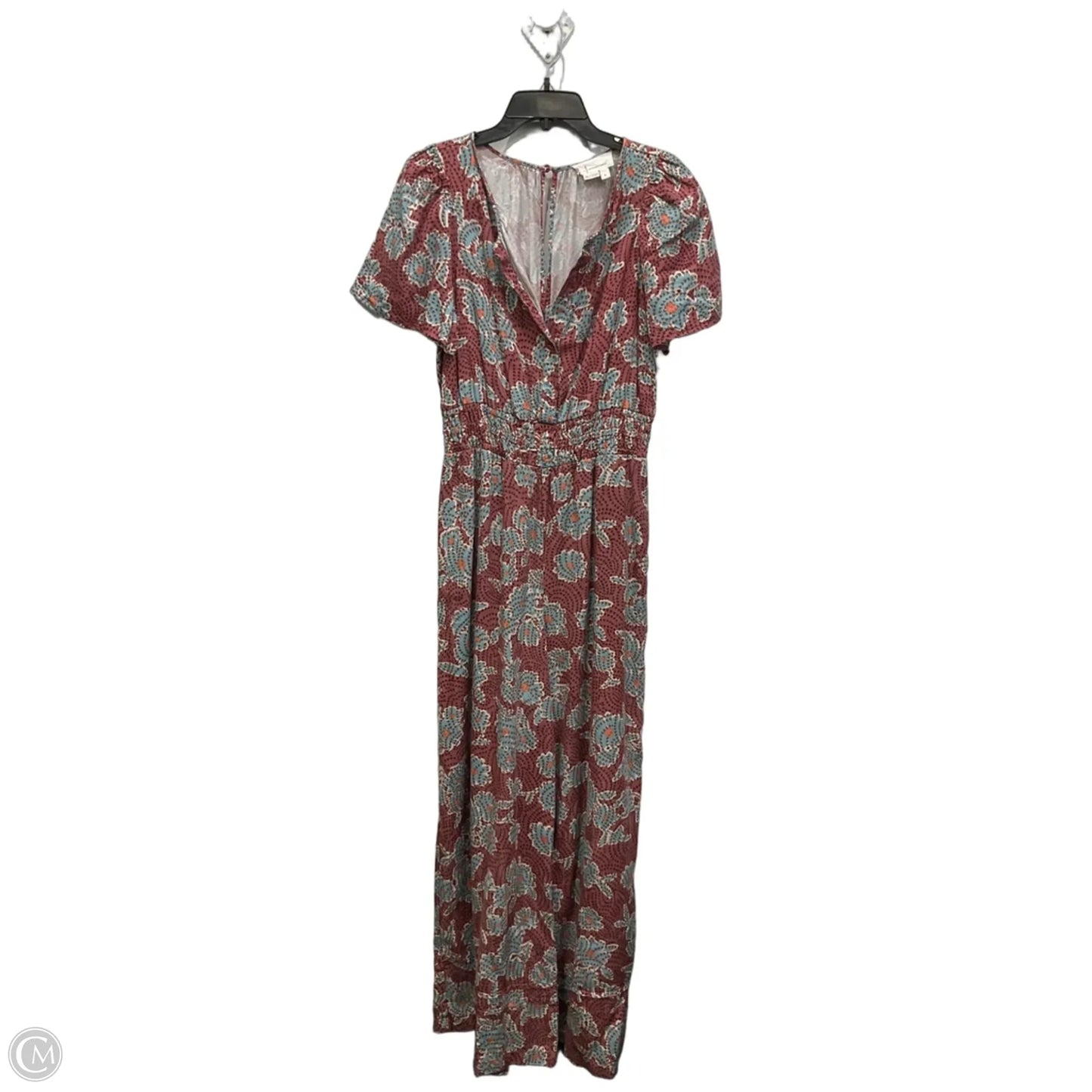 Jumpsuit By Anthropologie In Blue & Pink, Size: S