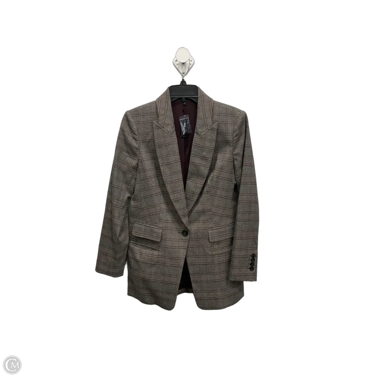 Blazer By Express In Grey, Size: Sp