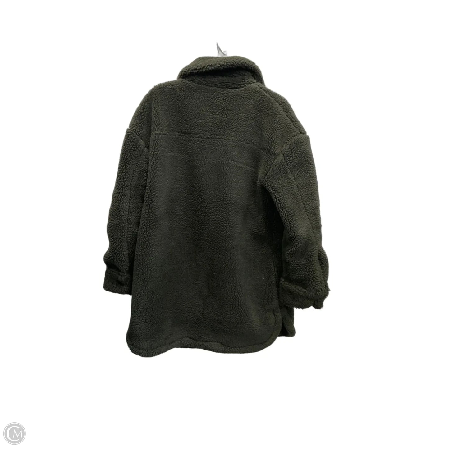 Coat Leather By Lucky Brand In Green, Size: L