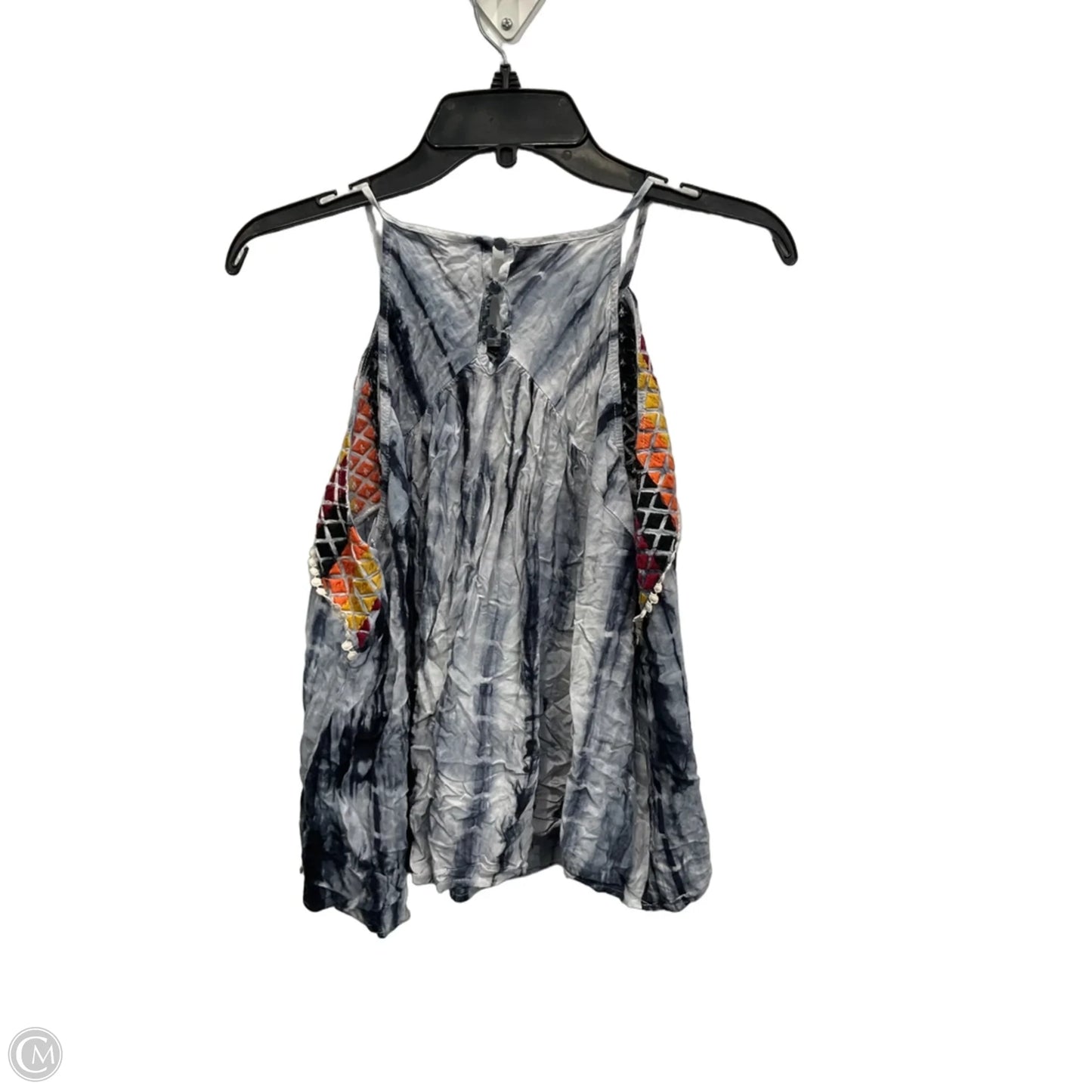 Top Sleeveless By Thml In Grey, Size: M