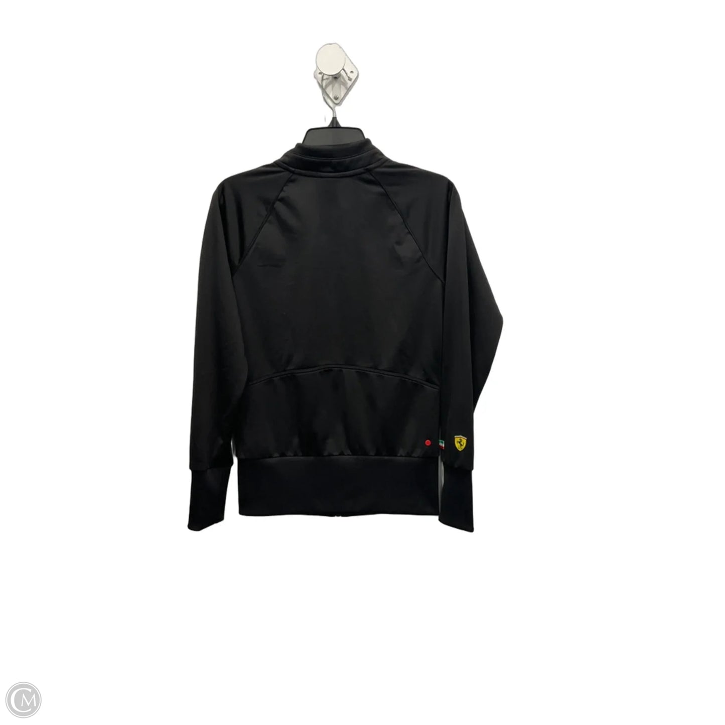 Athletic Jacket By Adidas In Black, Size: S