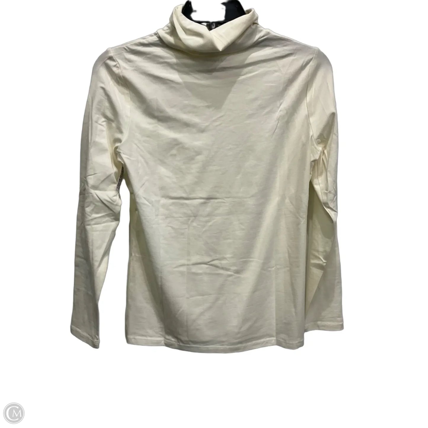 Top Long Sleeve By Talbots In Cream, Size: Sp