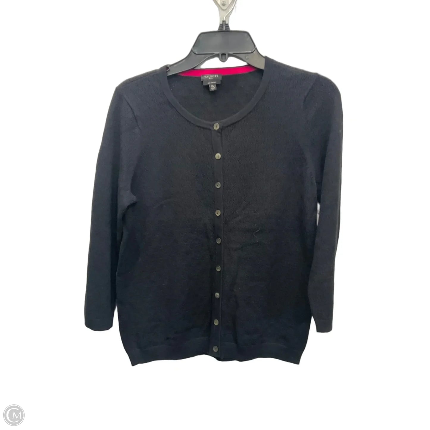 Cardigan By Talbots In Black, Size: Mp