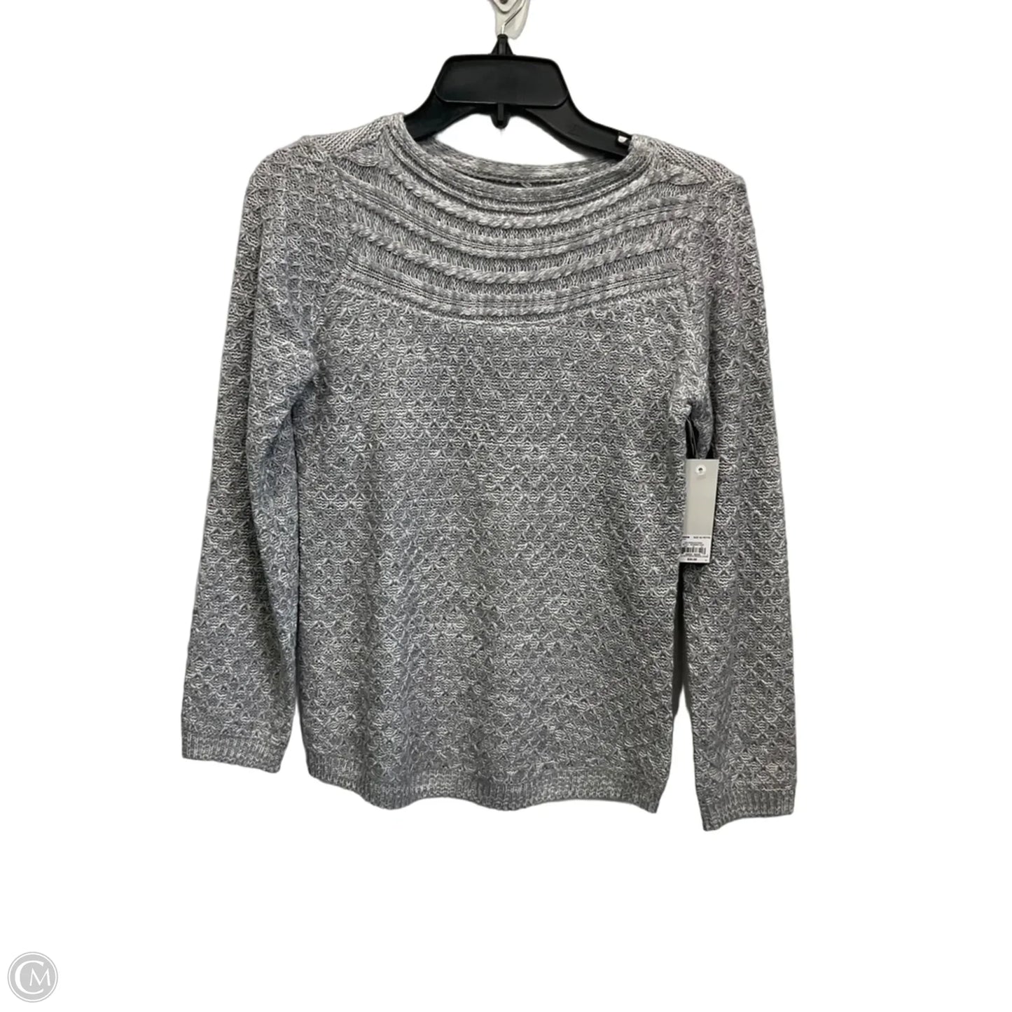 Sweater By Croft And Barrow In Grey, Size: Xsp