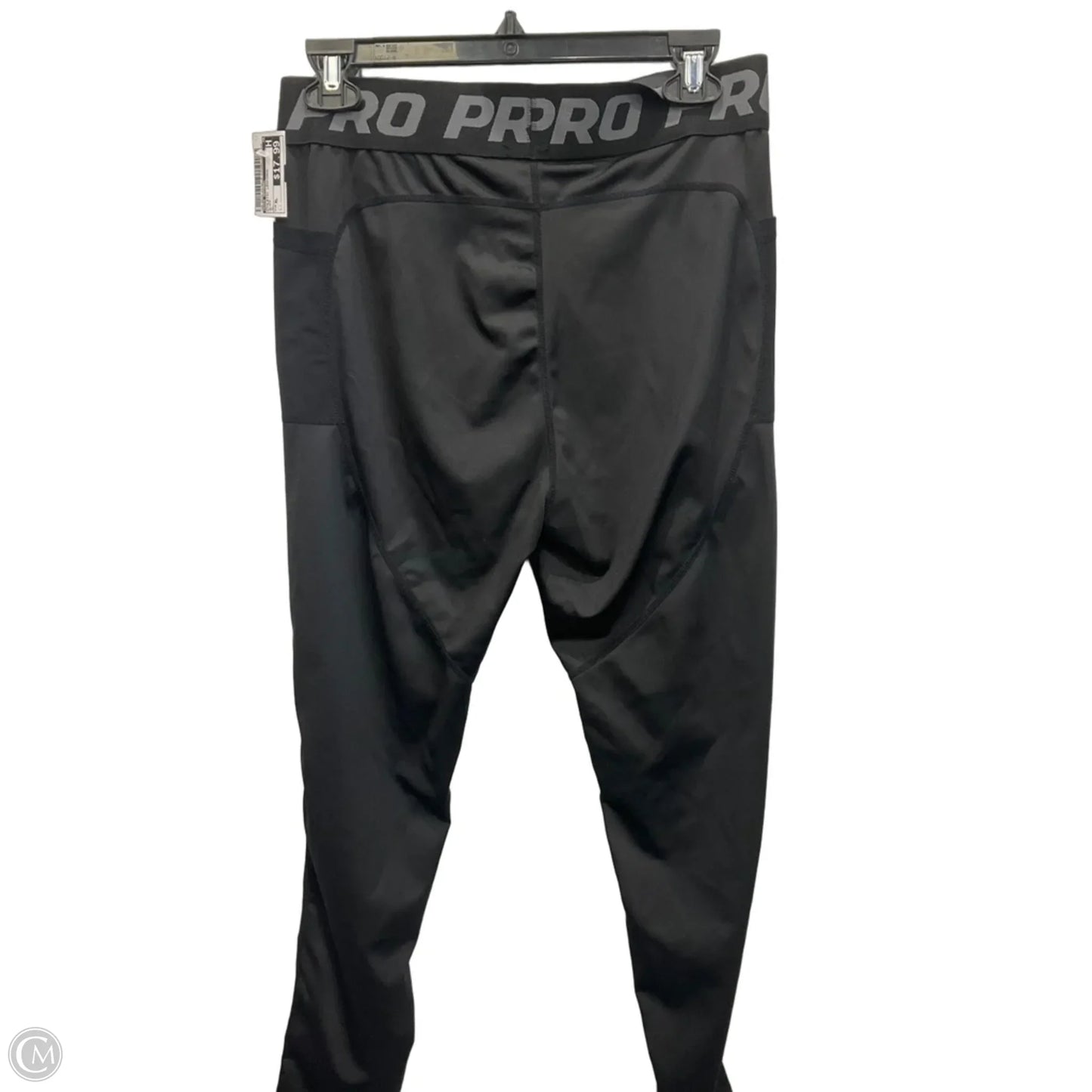 Athletic Leggings By Nike Apparel In Black, Size: Xl