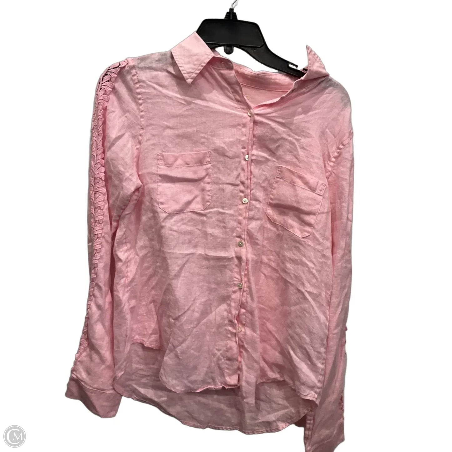 Blouse Designer By Lilly Pulitzer In Pink, Size: S