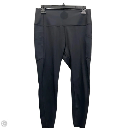 Athletic Leggings By Gapfit In Black, Size: L