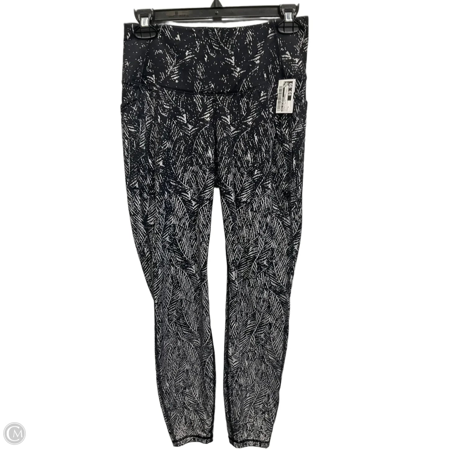 Athletic Leggings By All In Motion In Black & White, Size: S