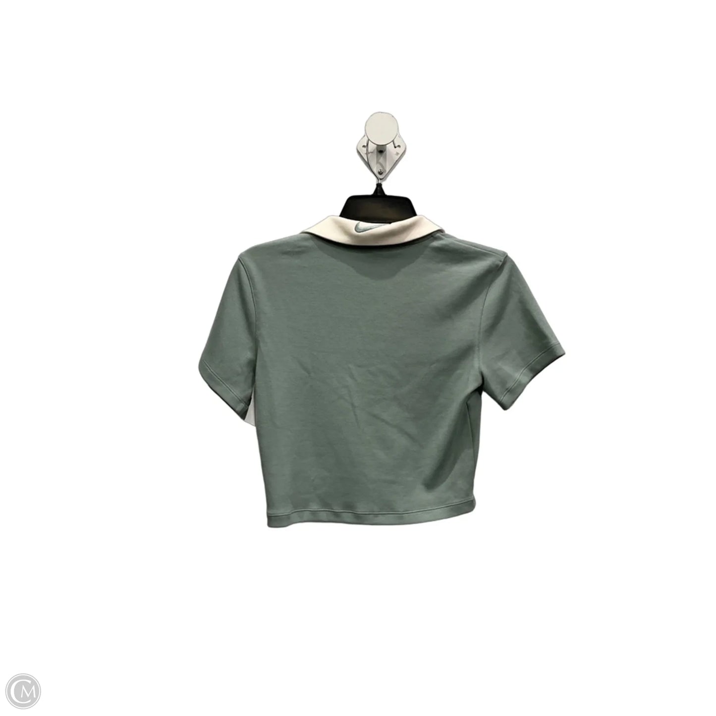 Athletic Top Short Sleeve By Nike Apparel In Green, Size: Sp