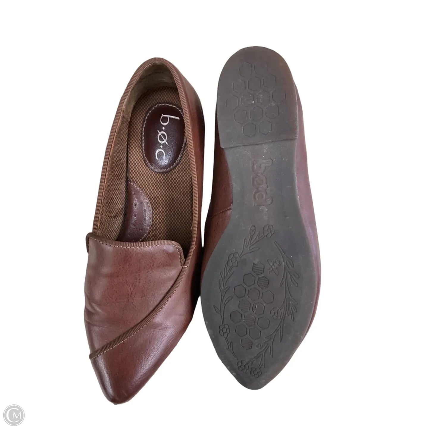 Shoes Flats By Boc In Brown, Size: 7