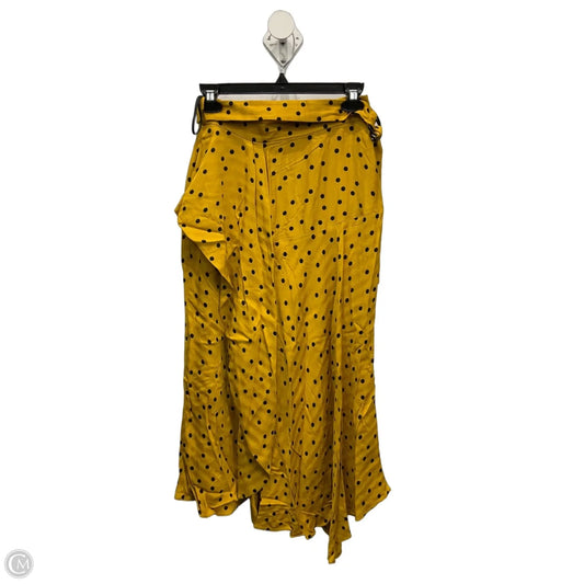 Skirt Maxi By Karen Millen In Yellow, Size: 4