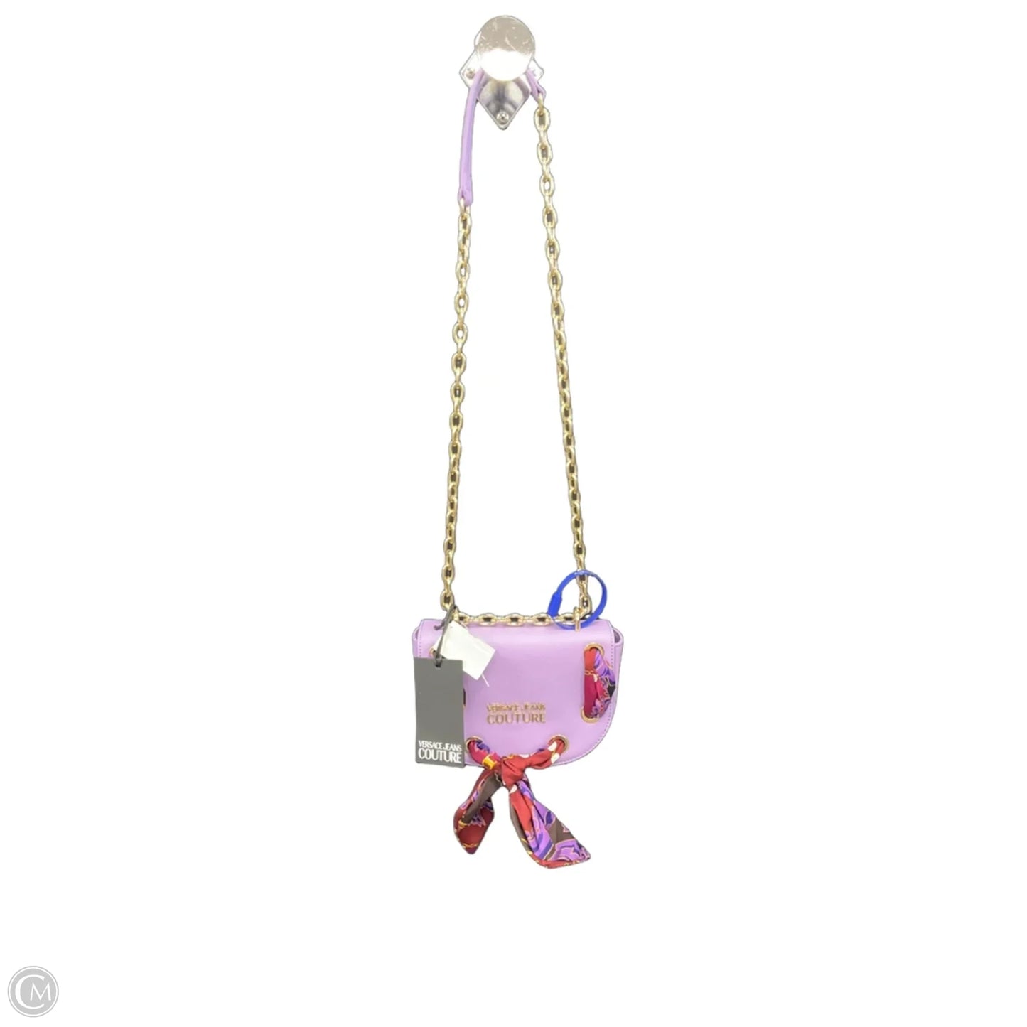 Crossbody Luxury Designer By Versace, Size: Small
