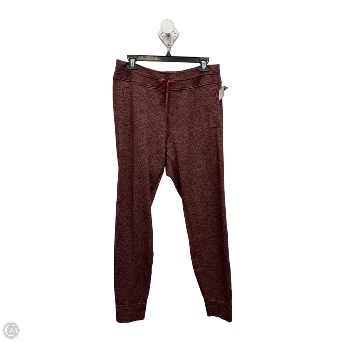 Athletic Leggings By Lululemon In Red, Size: M