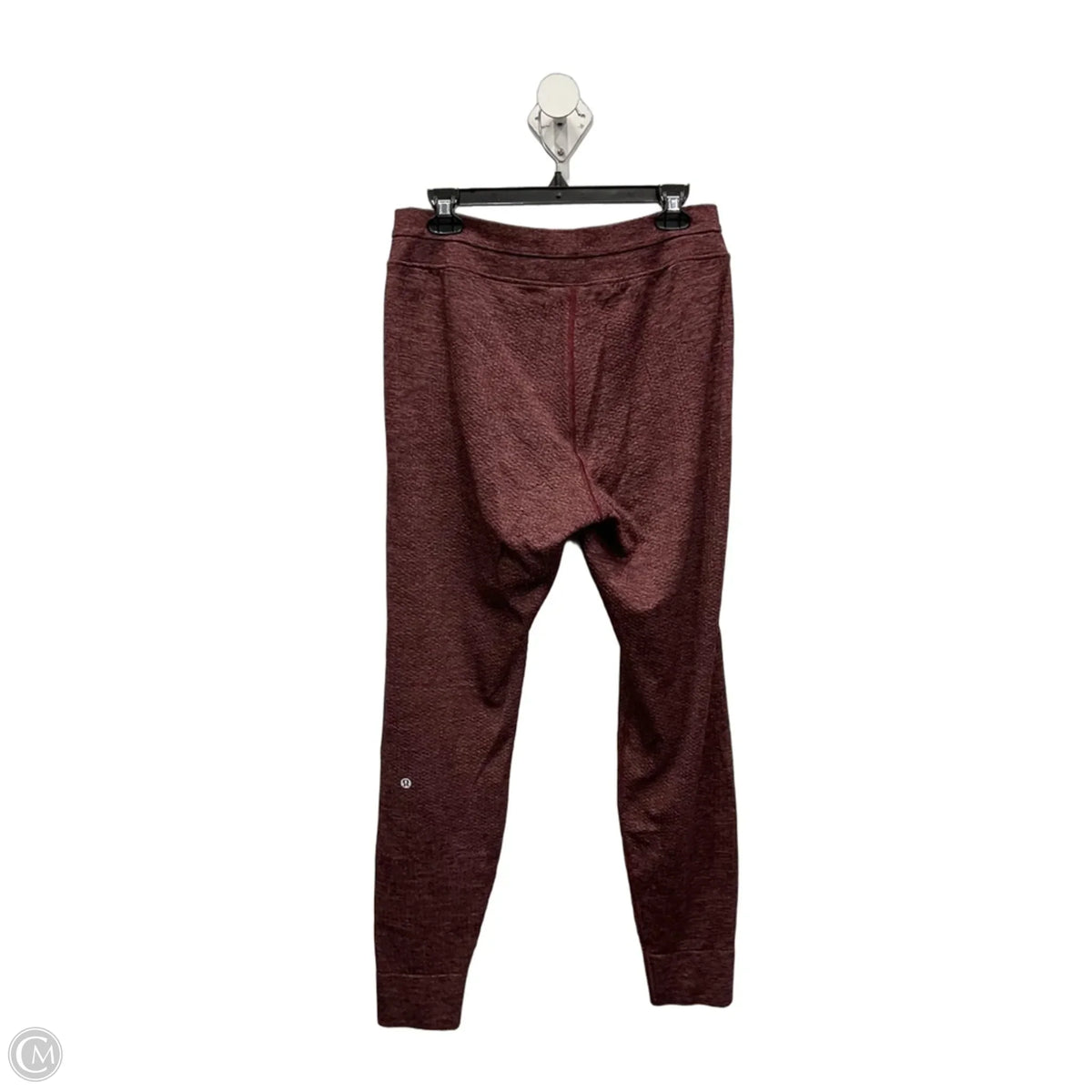 Athletic Leggings By Lululemon In Red, Size: M