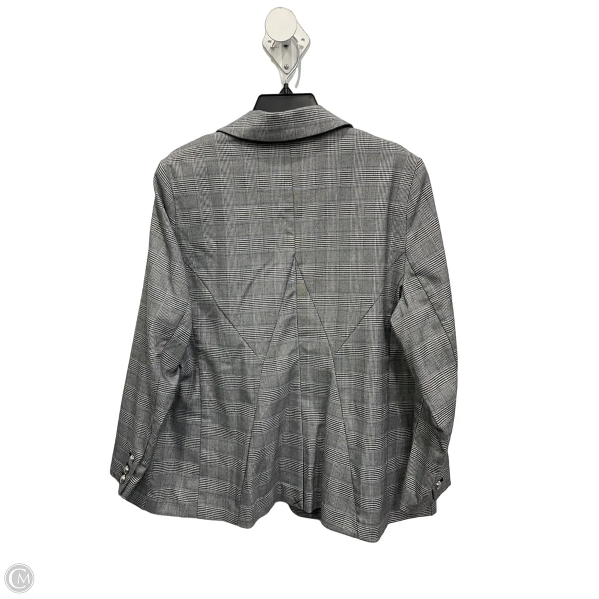 Blazer By Lane Bryant In Grey, Size: 1x